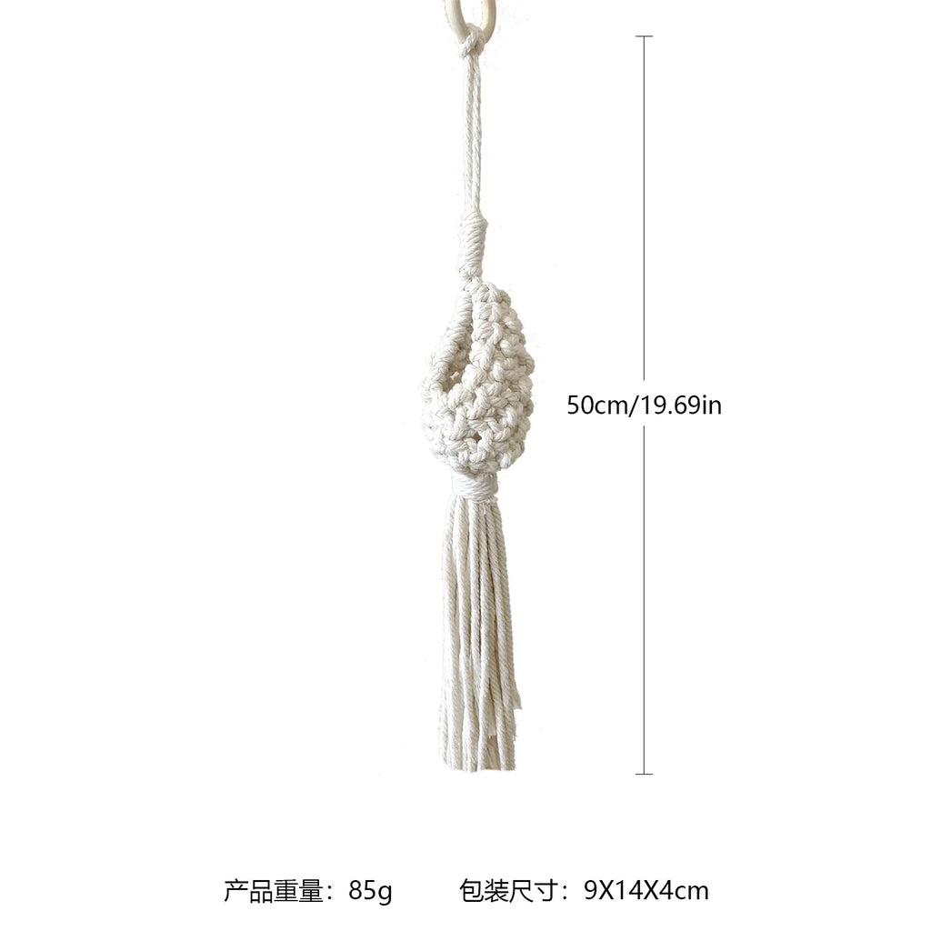 Bohemian Handmade Woven Tapestry Planter Decor